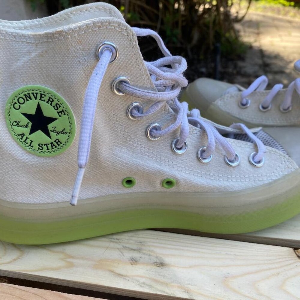 Converse Chuck Taylor All Star CX Beige Green Men's 6.5, Women's 8.5 A00415C